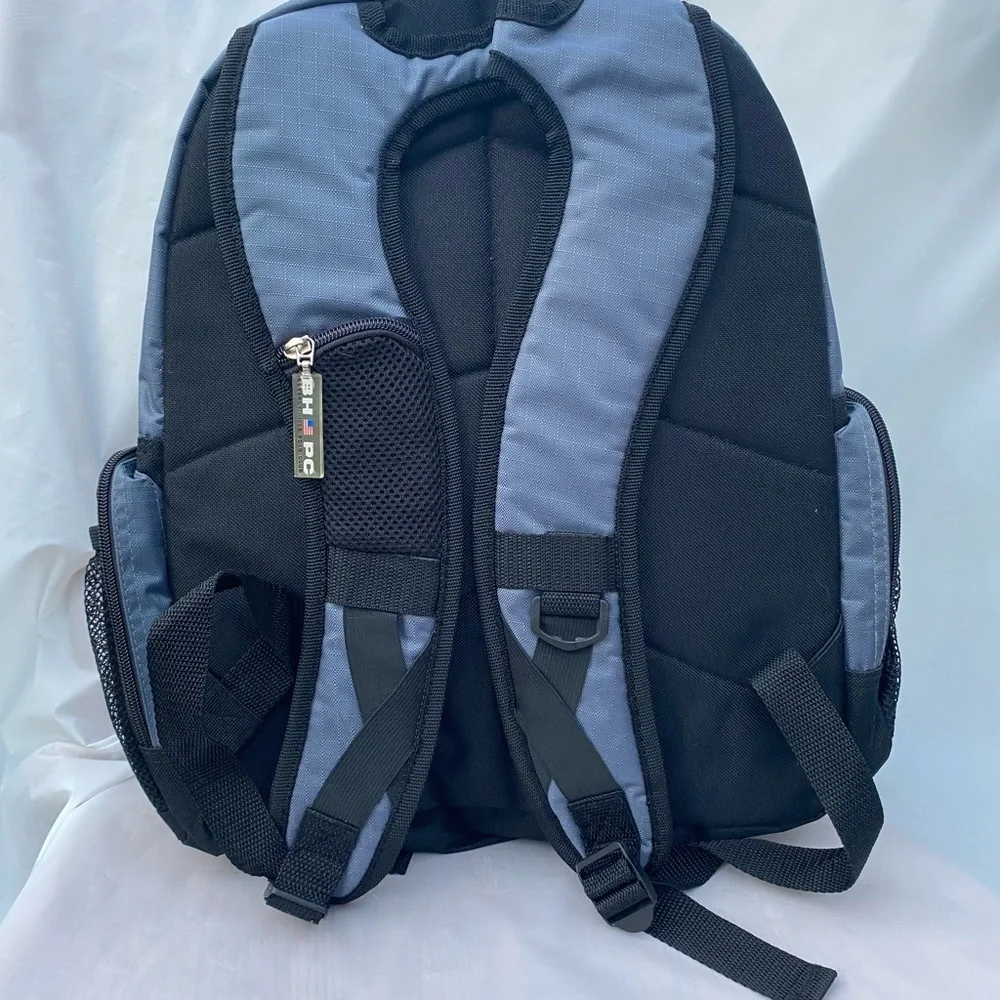 Beverly Hills Polo Club Black and Gray Backpack